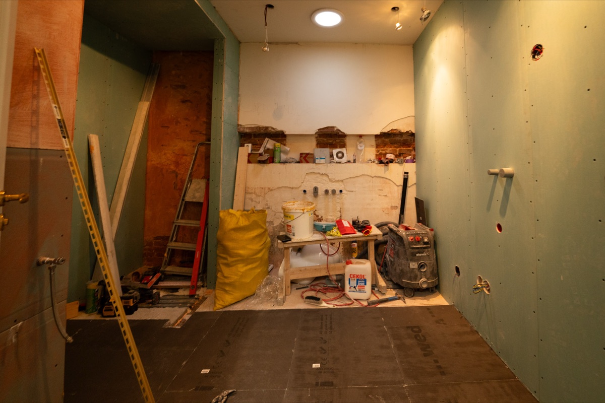 Badkamer - volledig herbouwd - voor