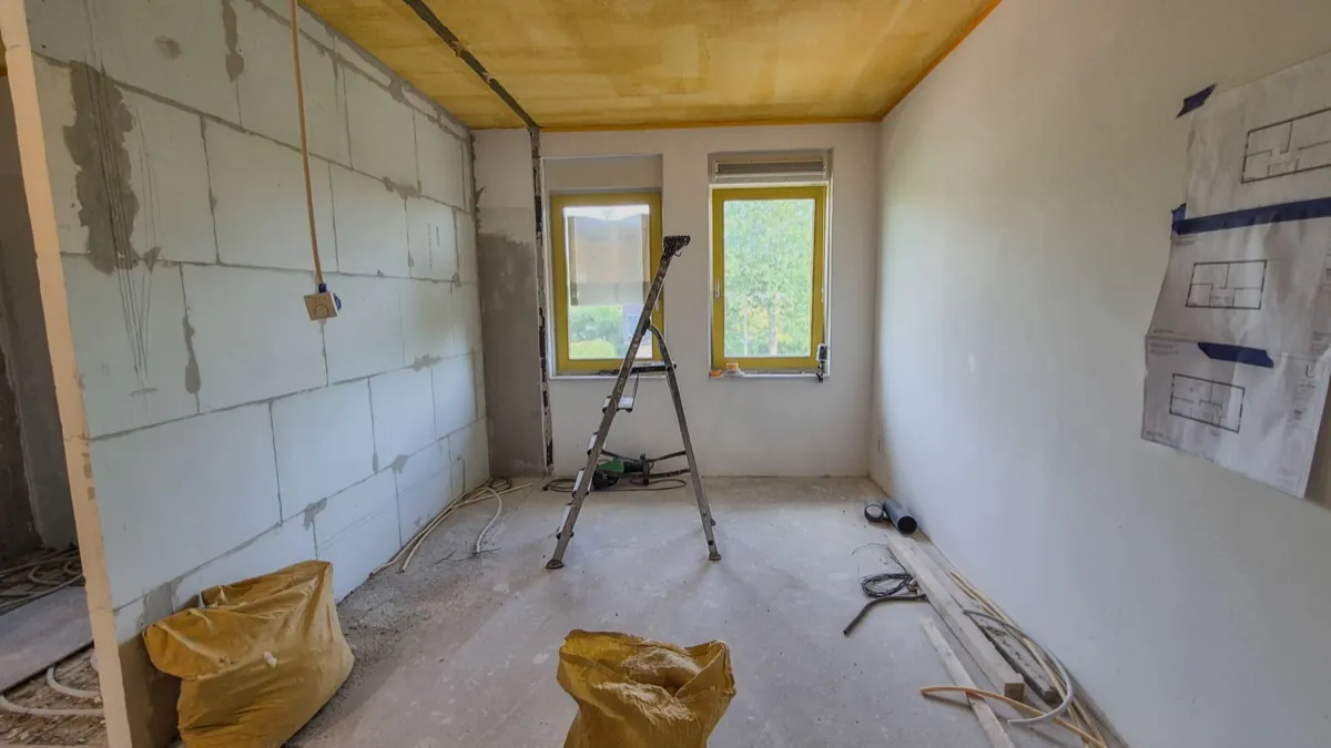 Kitchen - from dated to bespoke - before